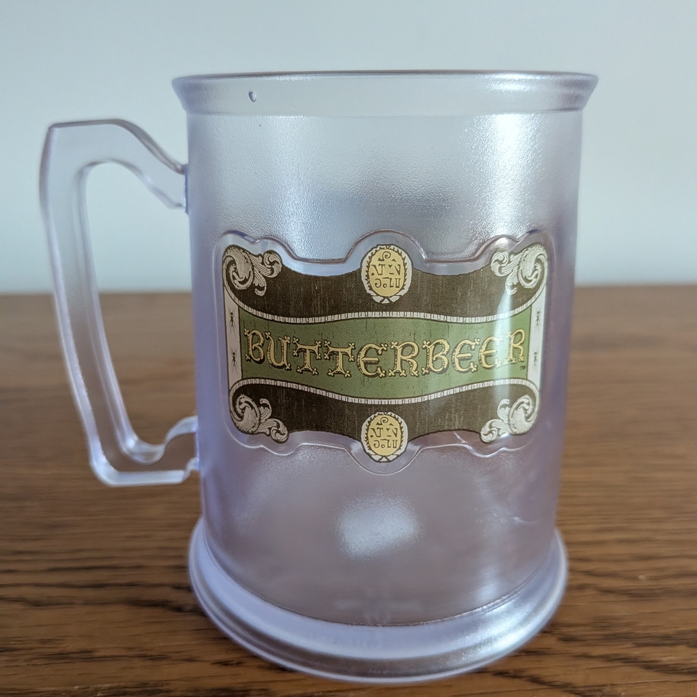 Warner Bros. Harry Potter Butterbeer Mug - Clear and Gold
